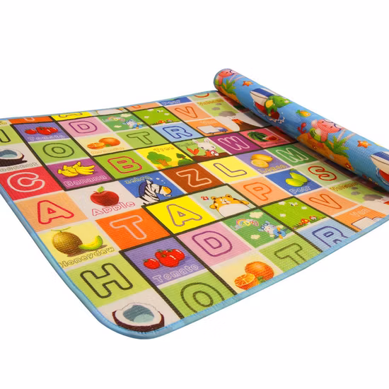 Baby Cotton Play Mat Playmat Baby Crawling Mat for Floor Baby Mat Large Super Soft Extra Thick (0.6cm)