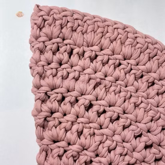 Großhandel für Babyartikel, Yiwu, günstigster Preis, Sourcing Agent, gehäkelter, gestrickter Bodenteppich, runde Baumwolle, für Kleinkinder, Neugeborene, Bauchzeit, Kinderzimmer, Spielmatte